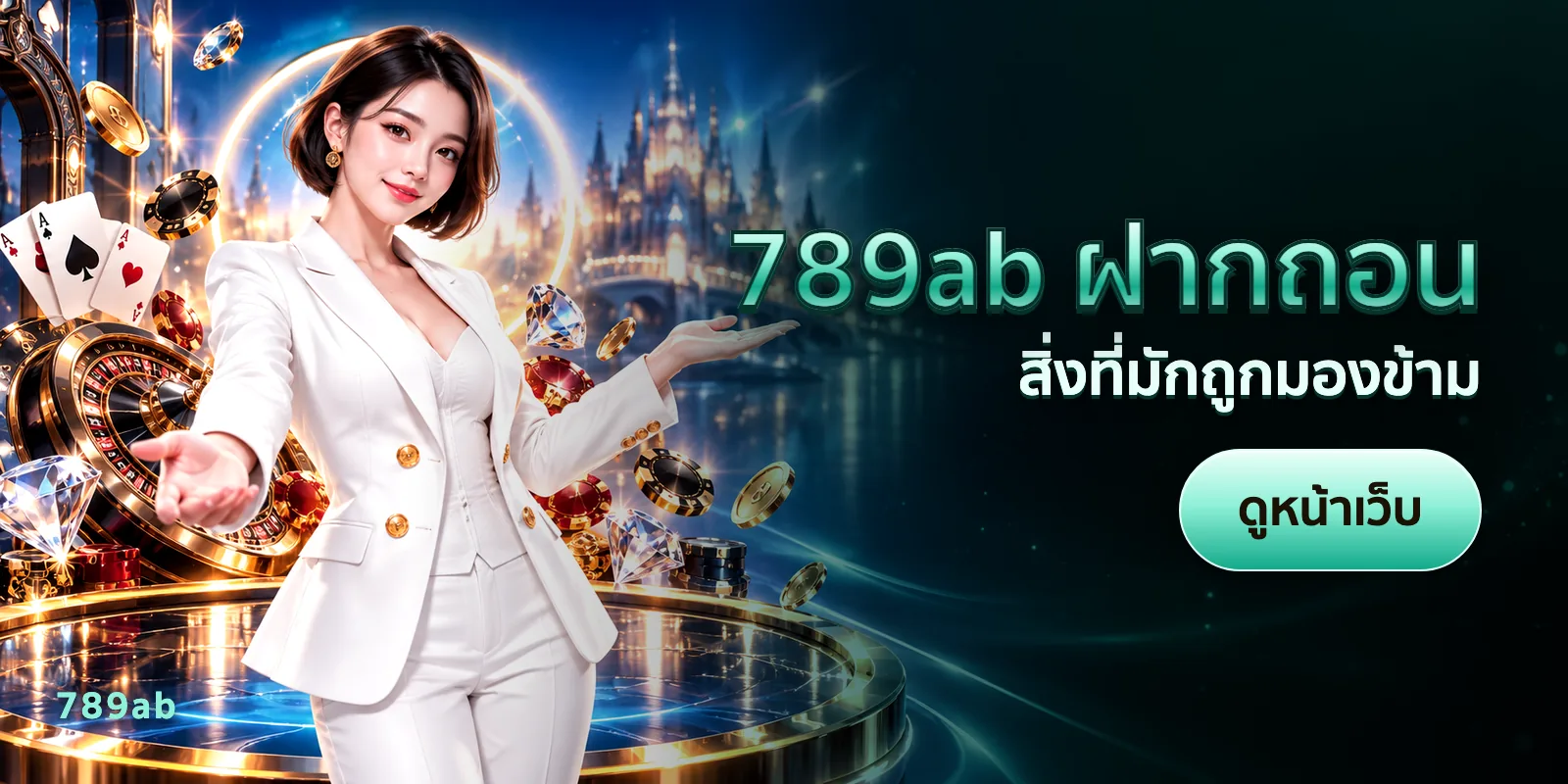 ภาพประกอบบทความ 789ab ฝากถอน — สิ่งที่มักถูกมองข้าม